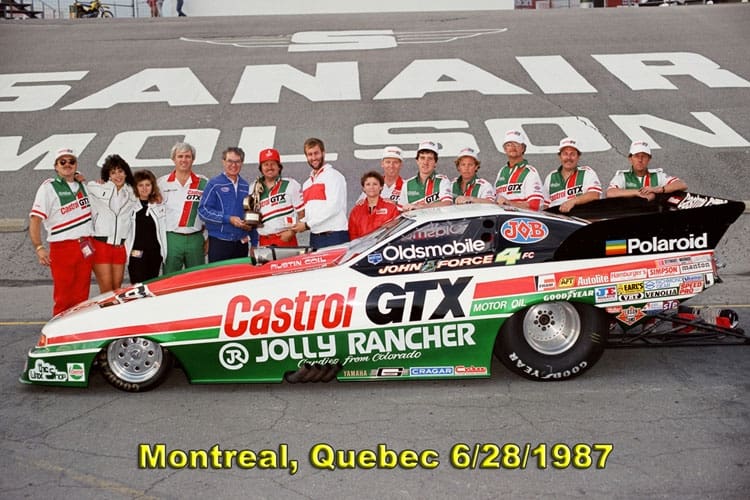 John Force Honored with Induction into the Canadian Motorsports Hall of Fame