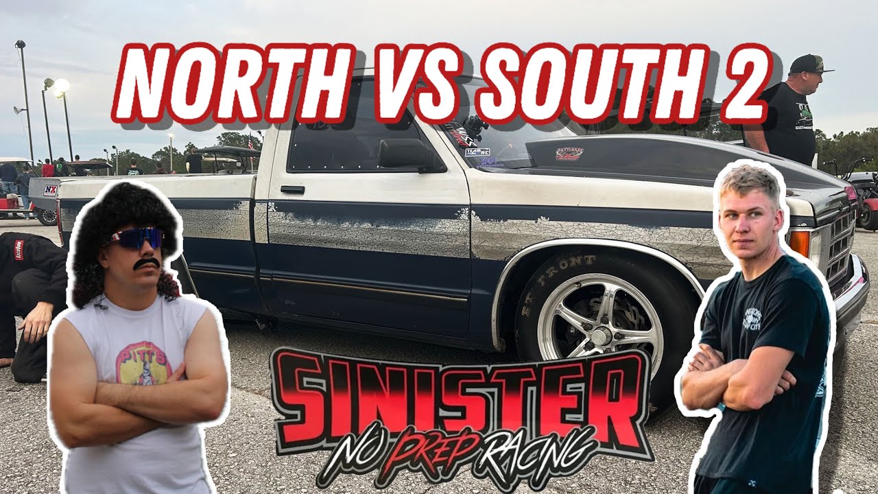 Sinister Racing: North vs. South 2 – Thrilling Wild Rides and Epic Carnage in No Prep Showdown!