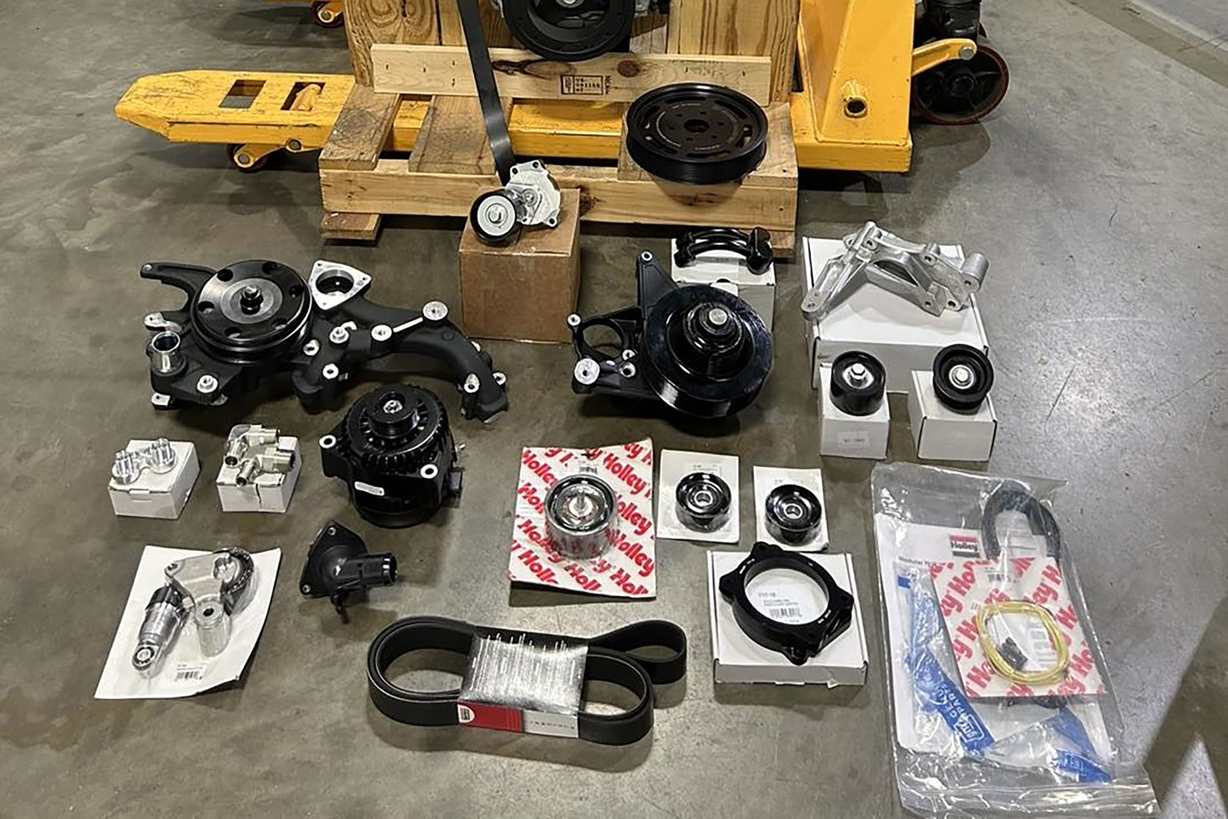 Rewrite this title better Easily Adapting Holley’s LT5 Accessory Drive