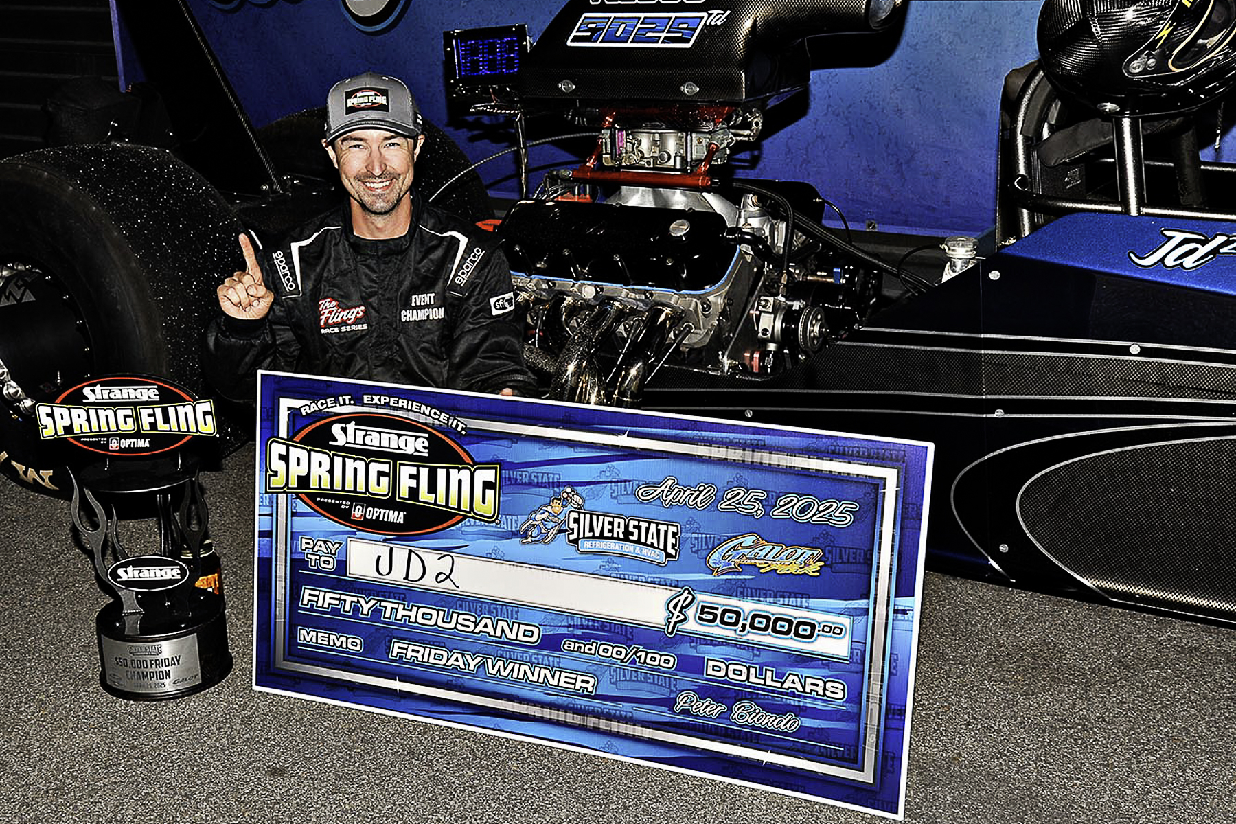 Rewrite this title better Jeff Dobbins II Picks Up A $50,000 Win At The Spring Fling