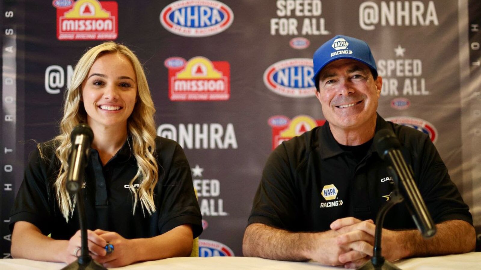 Rewrite this title better Ron Capps Committed to Next Generation of NHRA, Expands Operation with Addition of Maddi Gordon in Second RCM Car
