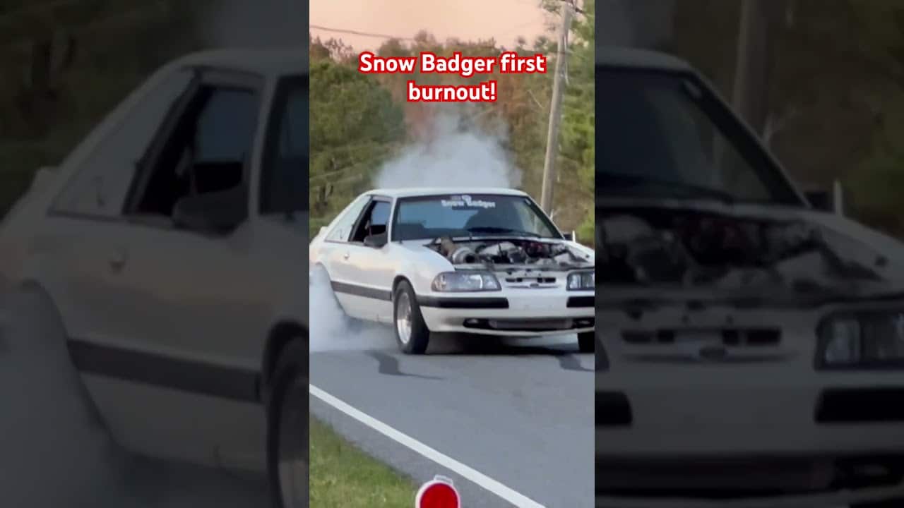 <p><strong>"Snow Badger Rides Again! 🐾❄️ #BuiltNotBought #NoPrepRacing #TurboLife #TurboLS #BurnoutBeast #TurboFoxBody"</strong></p>