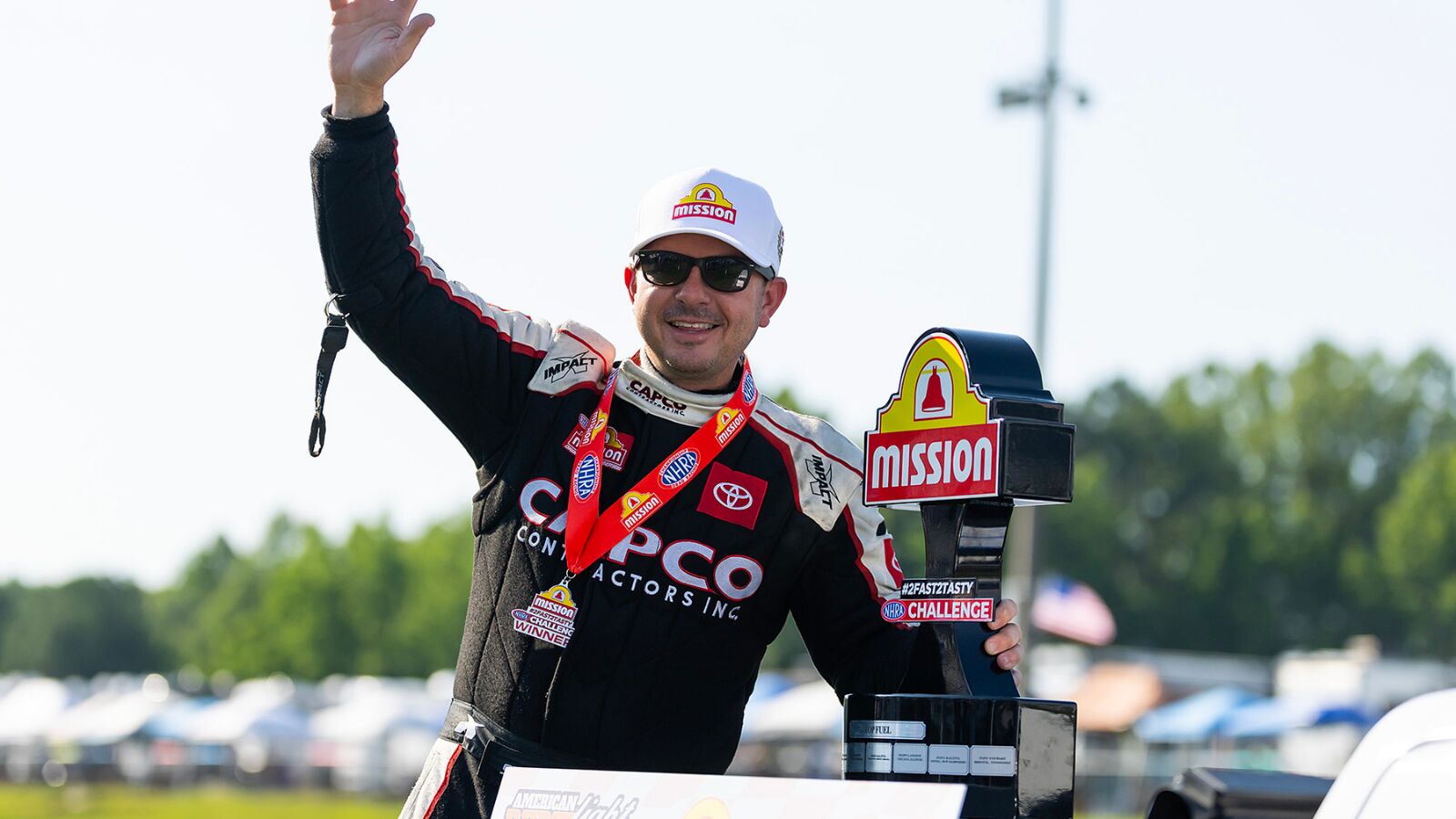 Torrence Ignites Mission #2Fast2Tasty Challenge in Top Fuel at Virginia NHRA Nationals