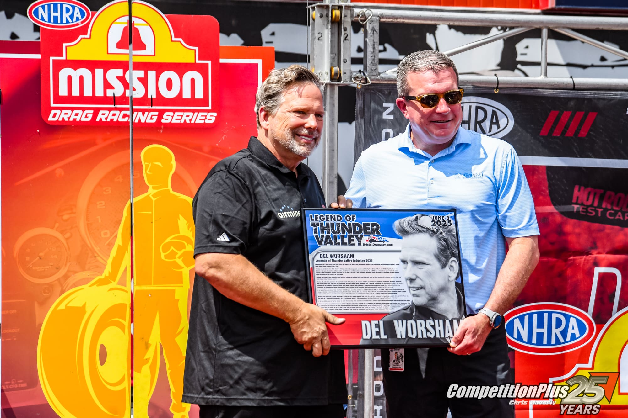 Worsham Celebrates His Latest Honor as a Legend