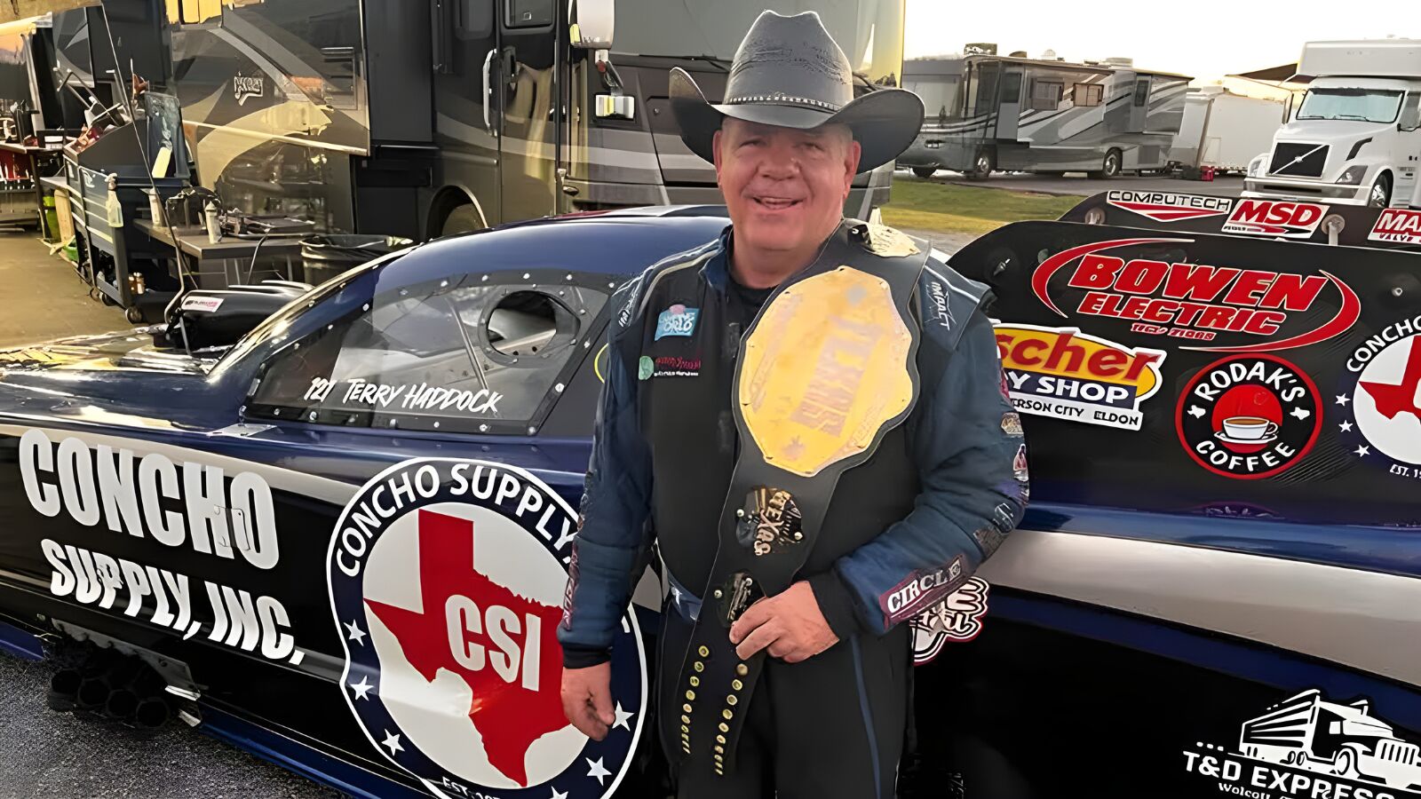 Terry Haddock Makes Epic Comeback to IHRA Outlaw Nitro Series to Complete His Mission