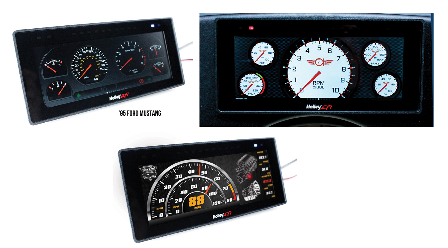 Transform Your Ride: Classic Instruments Customizes Holley Pro Dash and Racepak Screens—From Subtle to Bold!