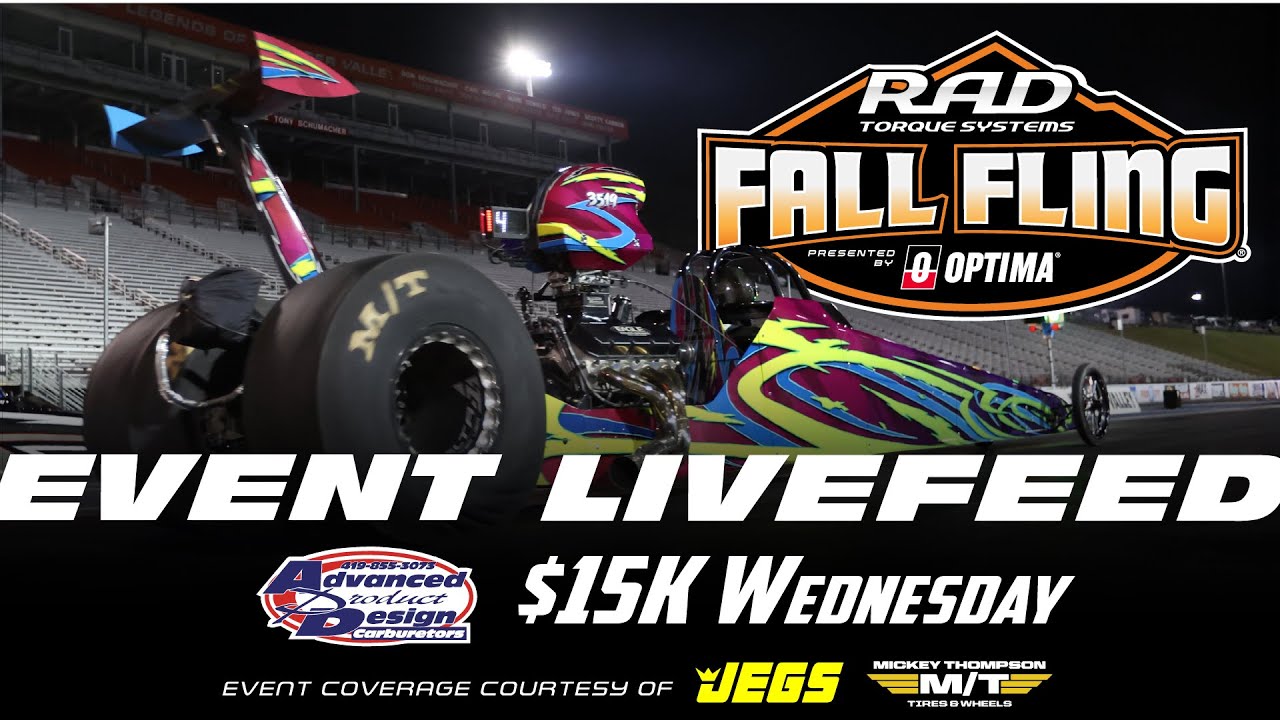 Join Us for the FREE Big Money Bracket Racing LIVESTREAM: Watch the $15K Wednesday at the 2025 Fall Fling in Bristol!