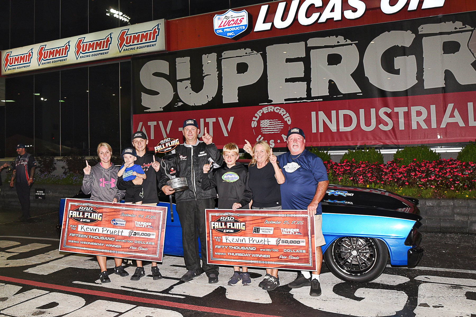 Kevin Pruett Wins First $75K Prize at Bristol’s Fall Fling