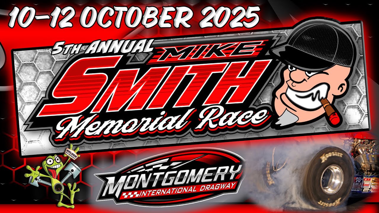 <p><strong>Don’t Miss the Action: 5th Annual Mike Smith Memorial Race – Live from Montgomery International Dragway This Saturday on BangShift.com!</strong></p>