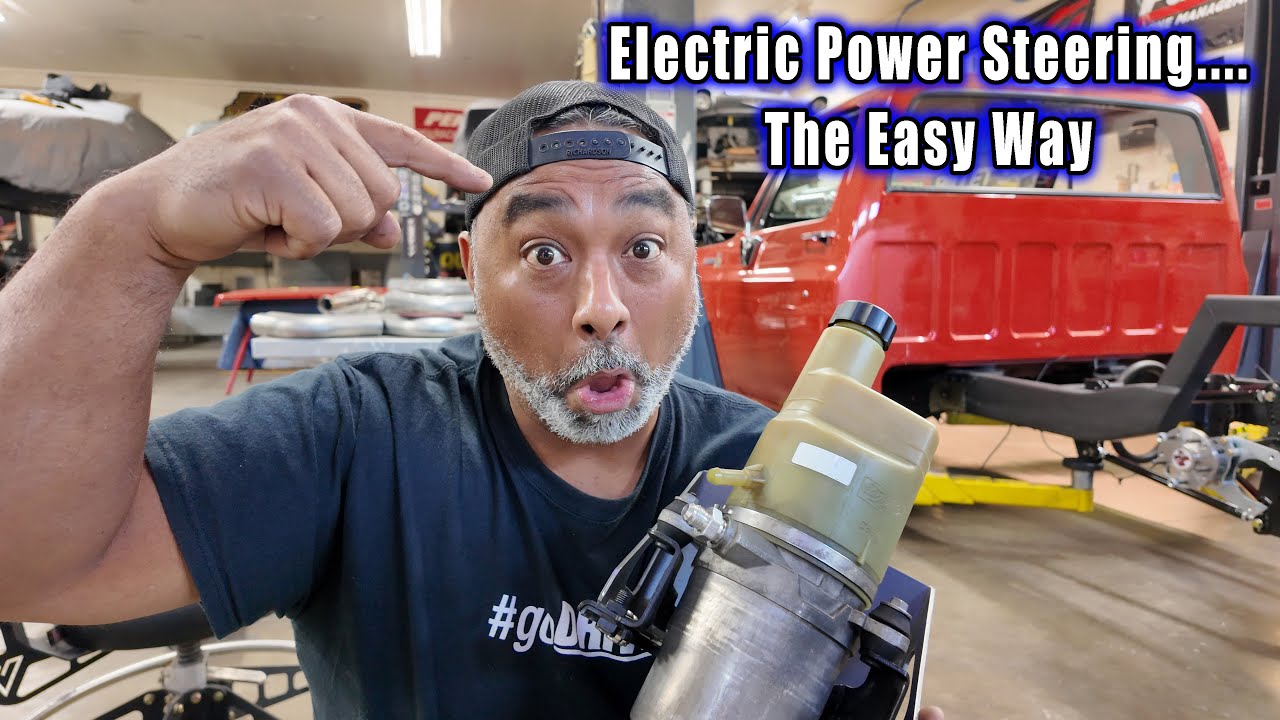 Effortless DIY Electric Power Steering with Mike Cotten: Achieve a Clean Setup Without an Engine-Driven Pump