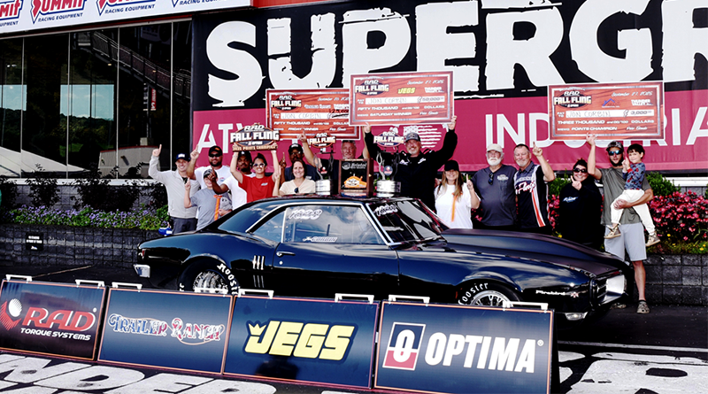 Jon Corbin Claims Victory at the RAD Fall Fling Presented by OPTIMA, Securing $75,000 at Trailer Ranch/JEGS