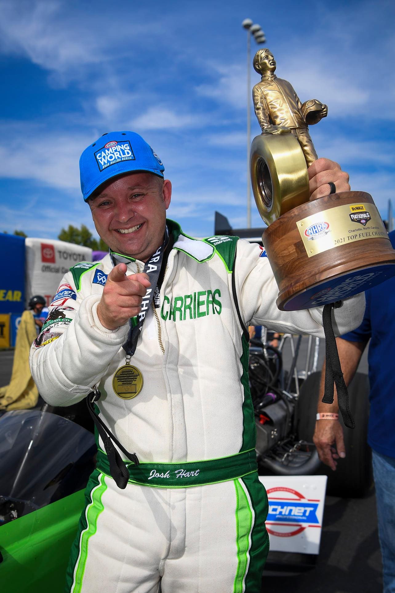 Josh Hart Set to Succeed Brittany Force as John Force Racing’s Top Fuel Driver in 2026