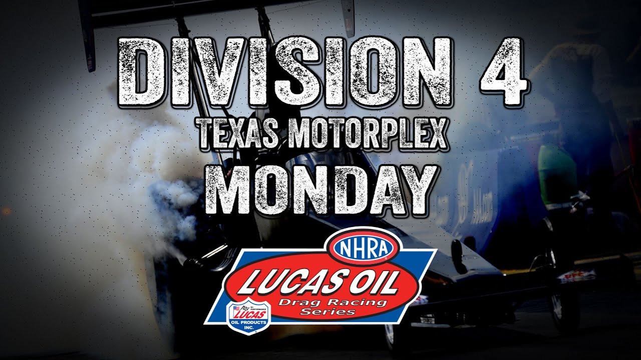 <p><strong>Watch Live: NHRA Lucas Oil Drag Racing Division 4 at Texas Motorplex – Monday on BangShift.com!</strong></p>