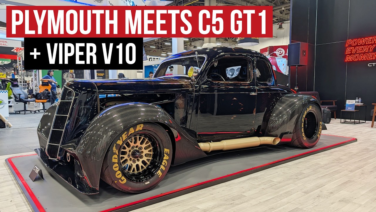 BangShift.com SEMA Spotlight: Discover the Incredible Viper V10-Powered Plymouth GT1 by Rufian Cars!