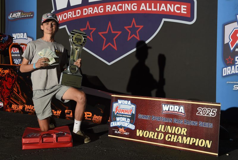 Kane Kern Captures the 2025 WDRA Summit Junior Dragster World Championship