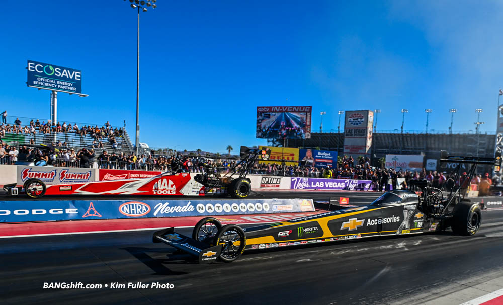 NHRA Nevada Nationals Winners Force, Hagan, Glenn, and Herrera Set Sights on In-N-Out Burger Pomona Dragstrip