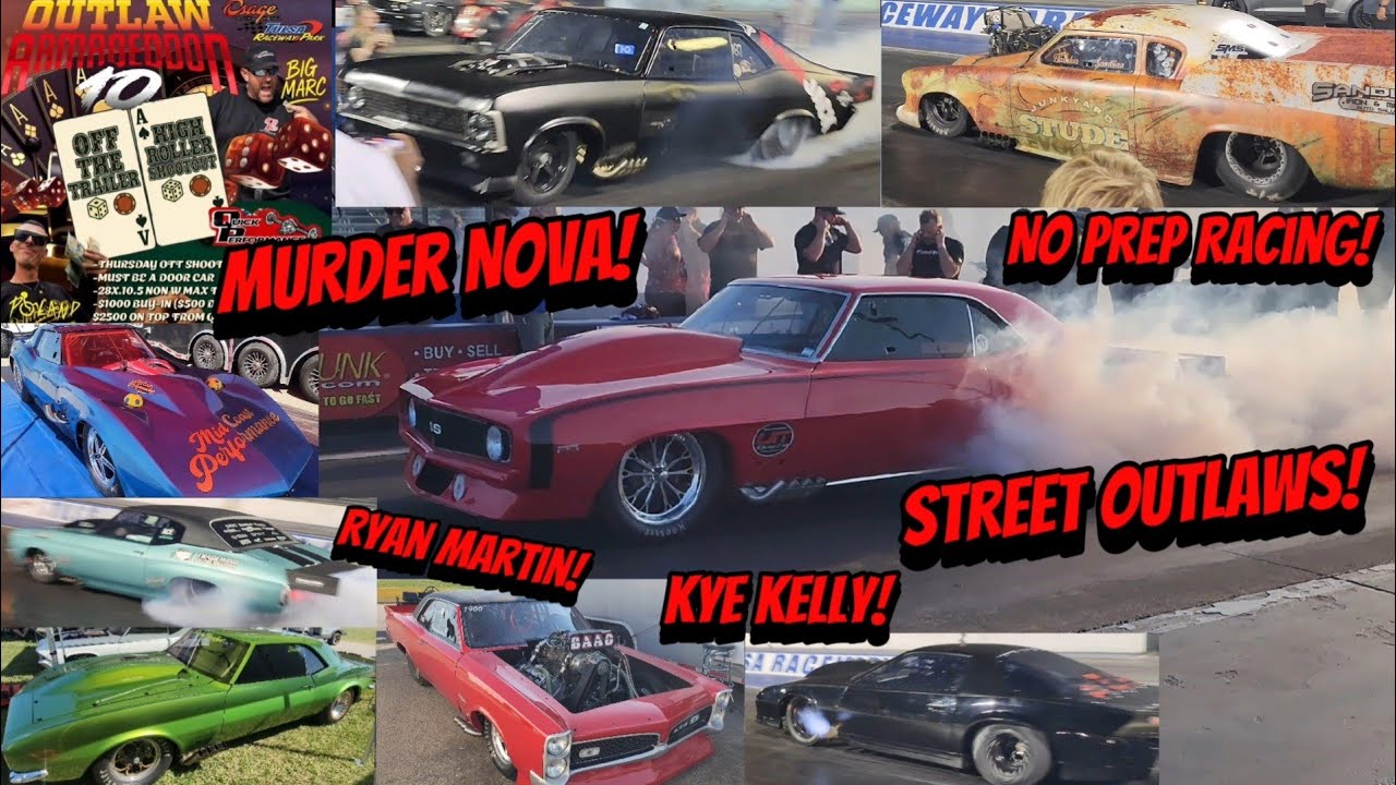 Unleashed Chaos: No Prep Racing at Outlaw Armageddon 10 – Epic Street Outlaws Grudge Battles!