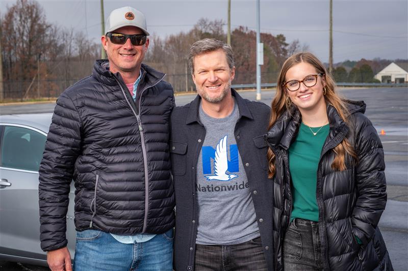 Dale Jr. and Herbert Champion Teen Driving Safety for Awareness Month