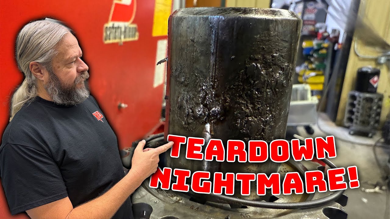 Engine Teardown Disaster: Crankshaft Welds to Balancer! Watch Peter at HED Solve This Nightmare!