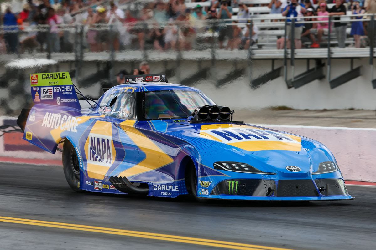 Ron Capps Secures Pole Position for NHRA Season Opener Race Day