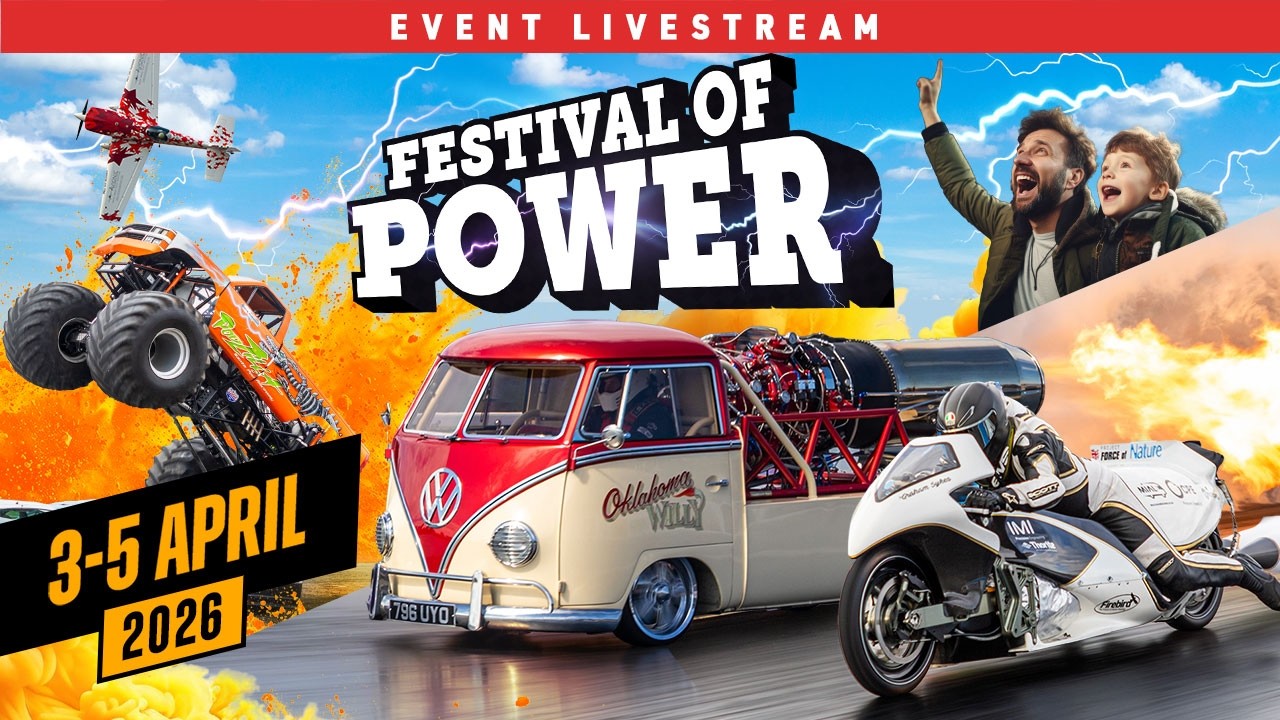 Experience Live Drag Racing at Santa Pod: Tune in for the Festival of Power This Weekend!