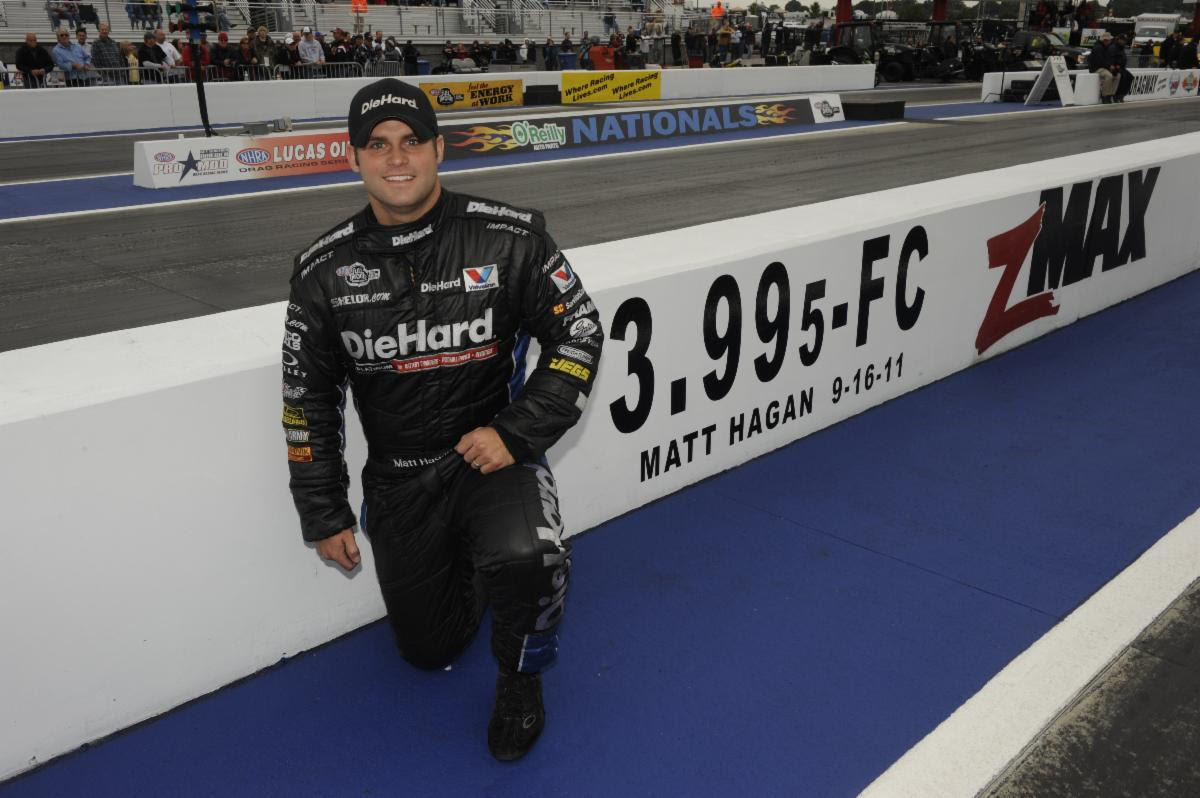 Matt Hagan: Four-Time Funny Car Champion Returns to zMAX Dragway to Elevate His NHRA Legacy