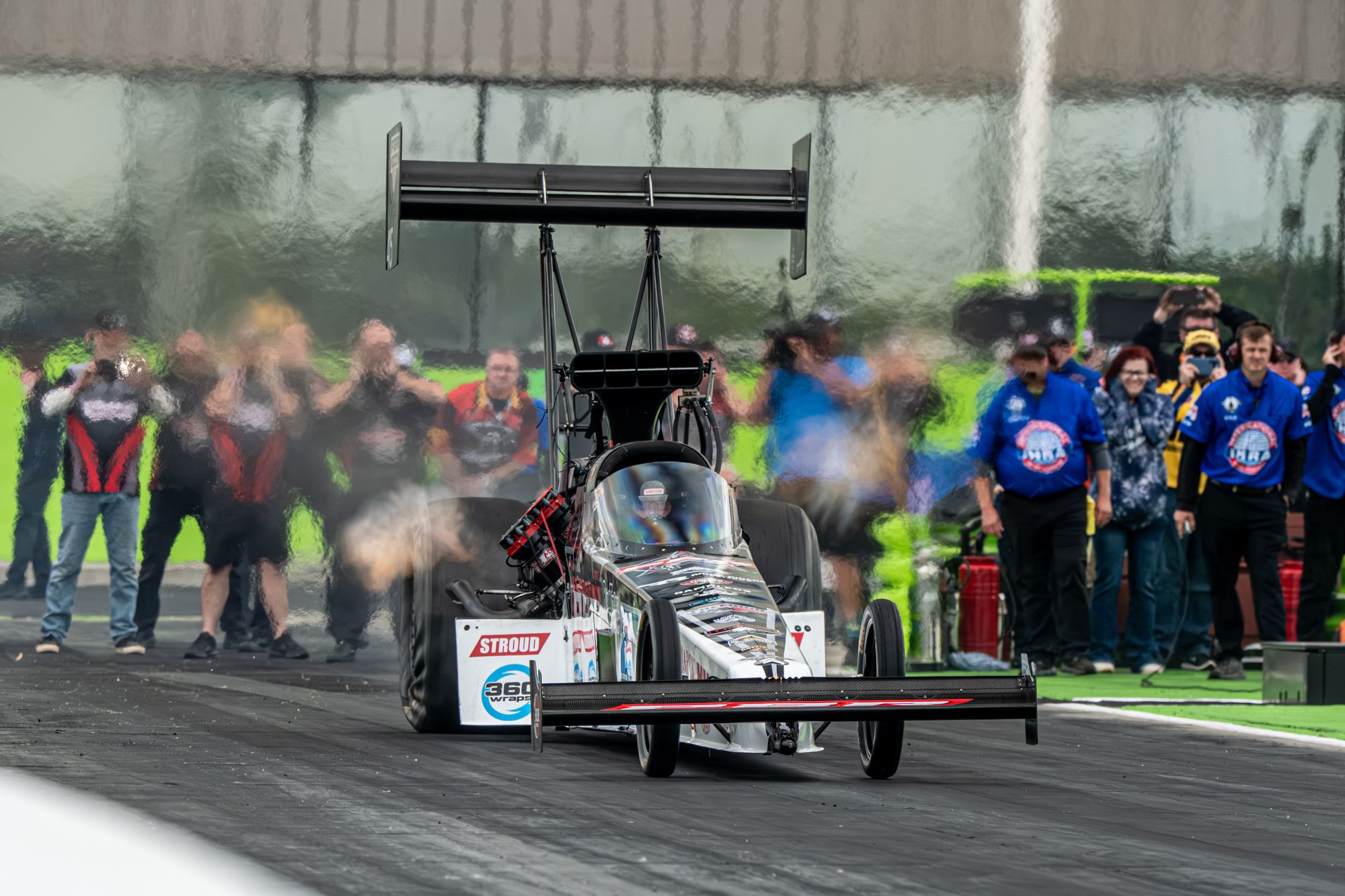 Callaway, Worsham, Harris, Rice, and Stanton Dominate as Top Qualifiers at IHRA Outlaw Nitro Series in Hebron, Ohio