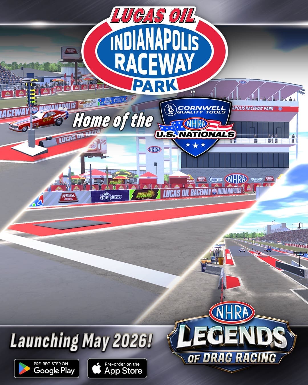 Experience the Thrill: NHRA’s New Mobile Game Puts Fans in the Driver’s Seat of Drag Racing Legends