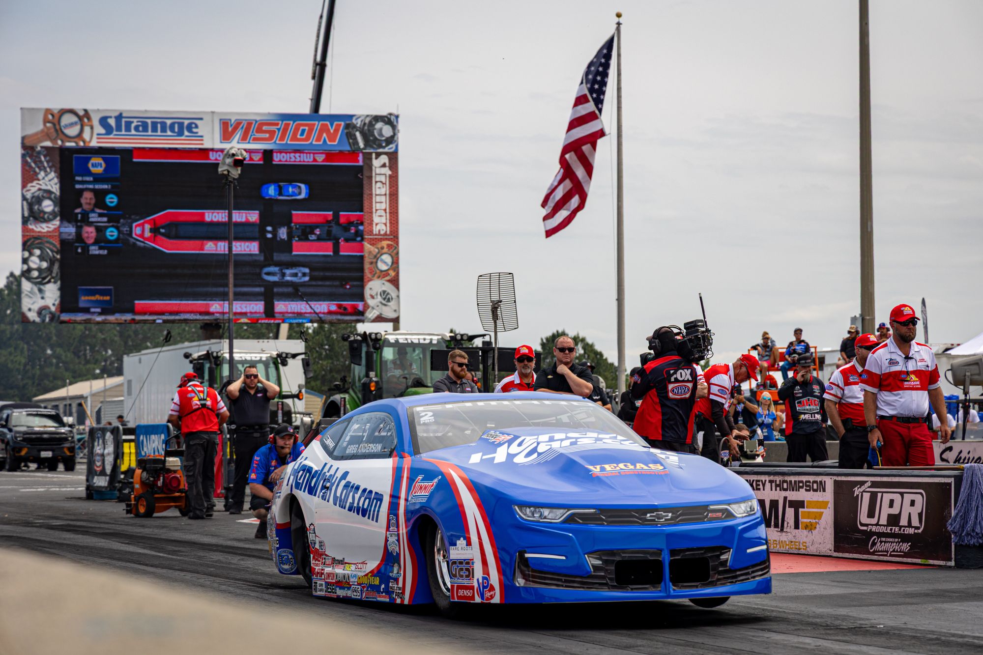 Greg Anderson and HendrickCars.com Kick Off with Provisional No. 1 Spot