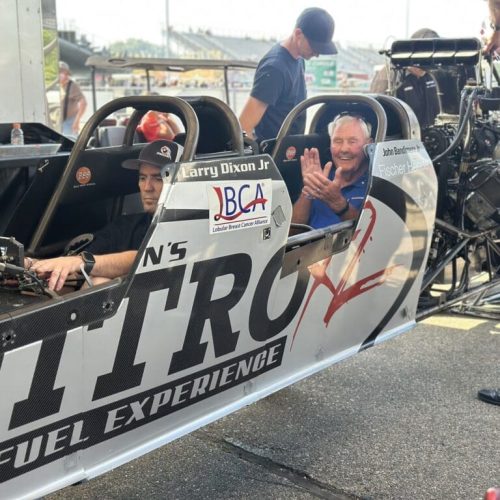 87-Year-Old Bandimere Takes an Unforgettable Thrill Ride in Top Fuel Car!