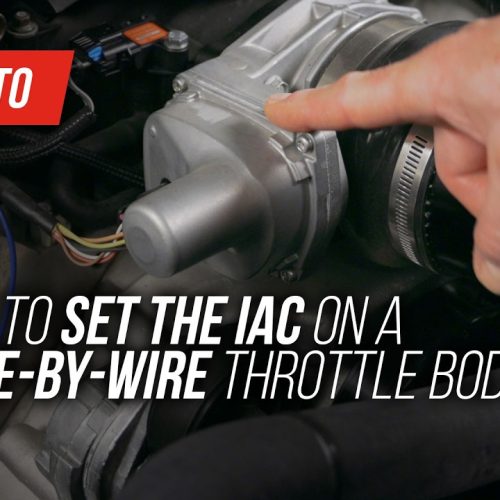 BangShift.com EFI Tech: Mastering Holley’s Quick IAC Setup for Drive-By-Wire Idle on the Terminator X