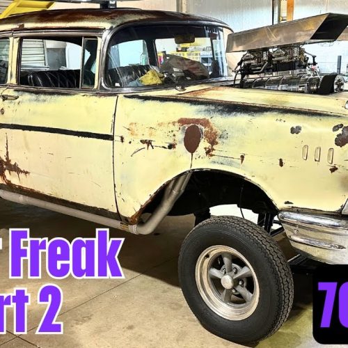 BangShift.com: Newbern and the Crew Wrap Up the Incredible 1957 Chevrolet Street Freak – Not a Gasser, But a True Automotive Marvel!