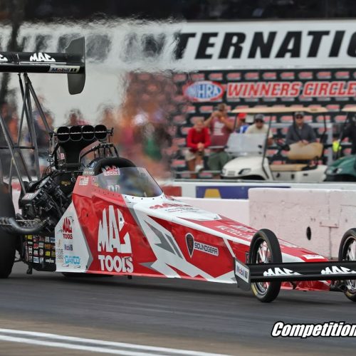 Beckman, Kalitta, and Anderson Clinch No. 1 Qualifier Positions at Lucas Oil NHRA Nationals