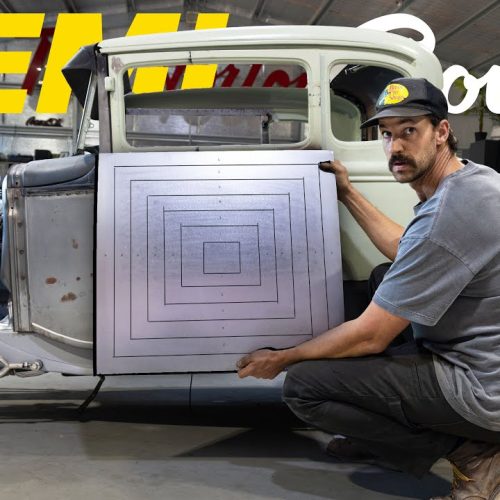 Bennett’s Customs Reveals the Art of Crafting Hot Rod Door Skins: Discover the Power Hammer Low Crown Technique!