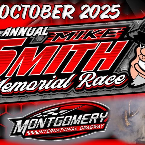 <p><strong>Don’t Miss the Action: 5th Annual Mike Smith Memorial Race – Live from Montgomery International Dragway This Saturday on BangShift.com!</strong></p>