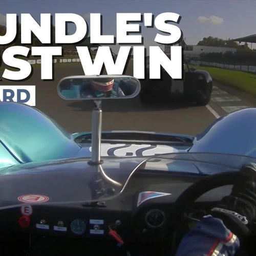Experience the Thrill: Lola T70 Onboard at Goodwood Revival Battling for the Whitsun Trophy Victory – Watch Now!