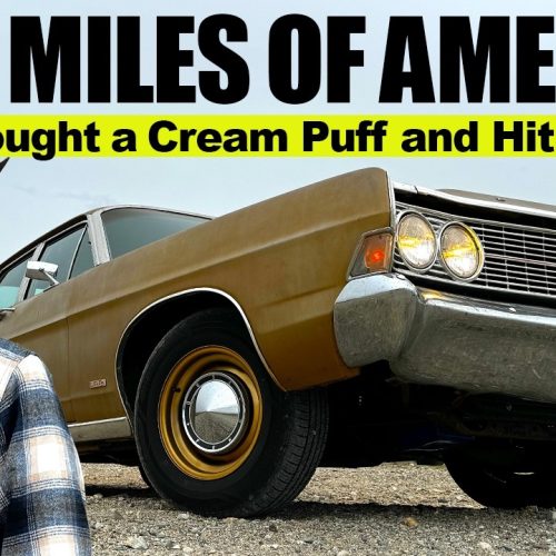 Exploring Americana: Freiburger’s Epic Road Trip in a 1968 Ford Galaxie Uncovers Abandoned Gems!