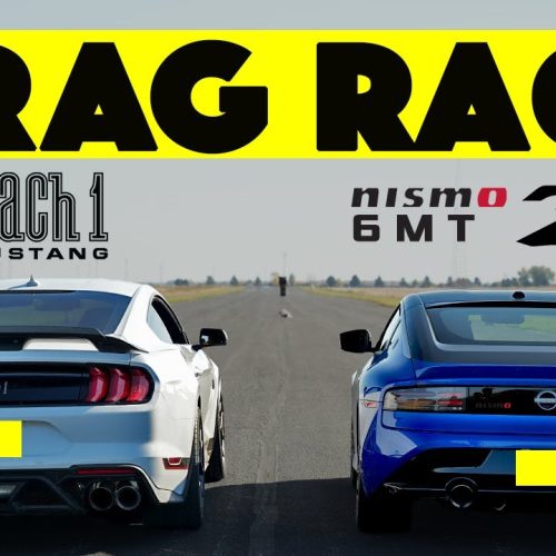 Head-to-Head Showdown: Nissan Z Performance vs. Ford Mustang Mach 1 – Roll and Dig Challenge