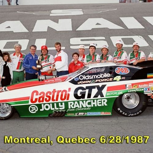 John Force Honored with Induction into the Canadian Motorsports Hall of Fame