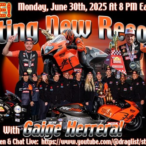 Join Us for Draglist LIVE: Featuring Gaige Herrera on June 30, 2025!