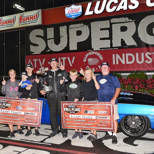 Kevin Pruett Wins First $75K Prize at Bristol’s Fall Fling
