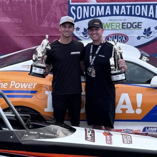 Lamb and Vetter Achieve Consecutive Victories at NHRA Sonoma Nationals with Diamond Wallys