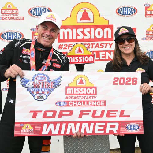 Millican, Vandergriff, Anderson, and Herrera Dominate Mission #2Fast2Tasty Challenge at zMAX Dragway