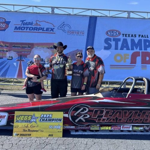 Peavler Secures Double Victory, Owens Claims First Win at Texas NHRA Fall Nationals