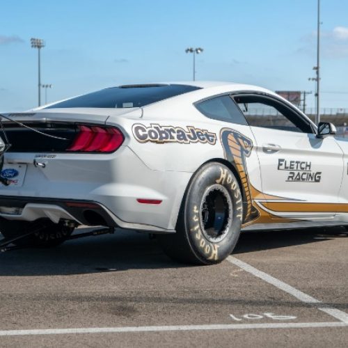 Rewrite this title better Fletch Racing set to debut NHRA Super Stock Cobra Jet Mustang