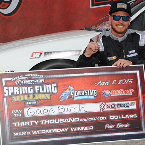 Rewrite this title better Gage Burch Secures Silver State $30,000 Purse at the Moser Spring Fling Million