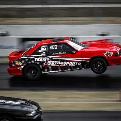 Rewrite this title better High-Flying Coyote Stock Racers Return To Action At The Rock