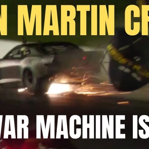 Rewrite this title better The war machine is out! Ryan Martin crash