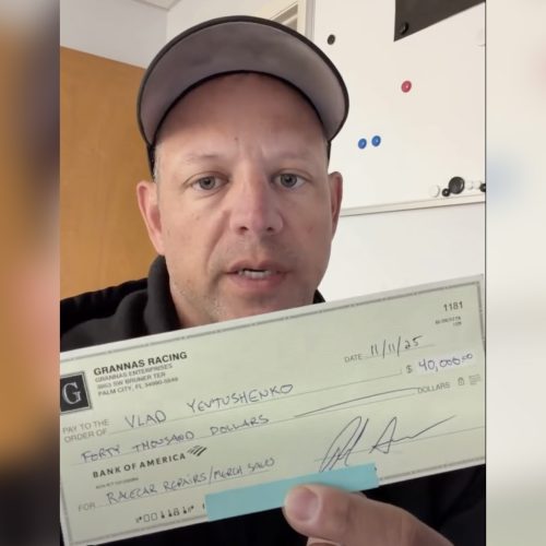 Stick Shift Star Steps Up to Support Fellow Racer After Crash