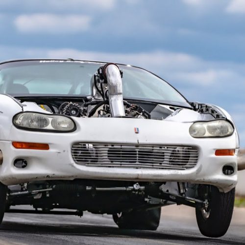 Unleashed: My Twin Turbo LS Camaro Takes on No Prep Racing – Dragy Times Revealed!